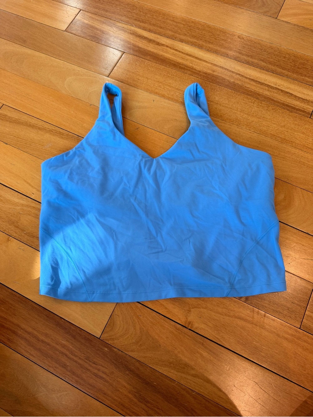 lululemon athletica Light Blue align Crop Tank